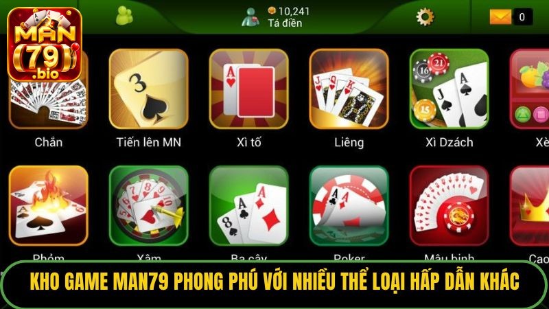 Review Man79: Đánh Giá Cổng Game Bài Đổi Thưởng Uy Tín 2026 2 Kho game Man79 phong phú với nhiều thể loại hấp dẫn khác.